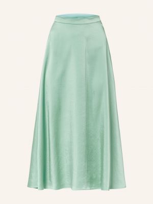 Зеленая атласная юбка Claudie Pierlot