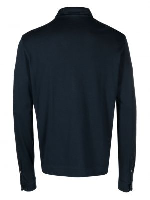 Jersey t-shirt aus baumwoll Boglioli blau