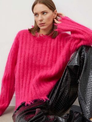 Шерстяной свитер Herskind розовый
