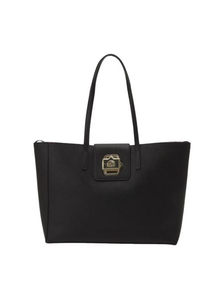 Shopper handtasche mit taschen Chiara Ferragni Collection schwarz