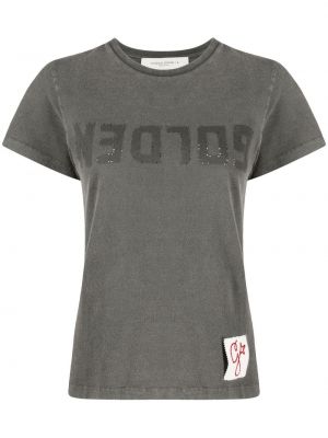 T-shirt con stampa Golden Goose