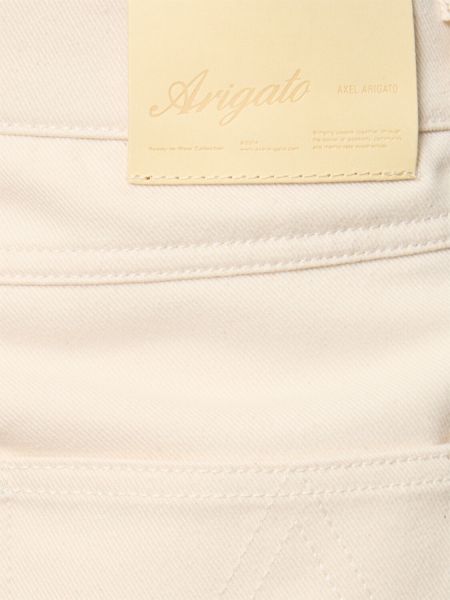 Voľné bavlnené džínsy Axel Arigato béžová