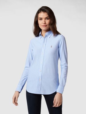Koszula slim fit Polo Ralph Lauren niebieska