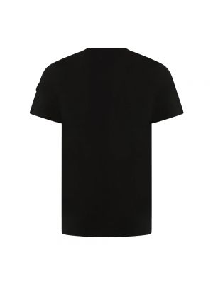 T-shirt di cotone Moncler nero