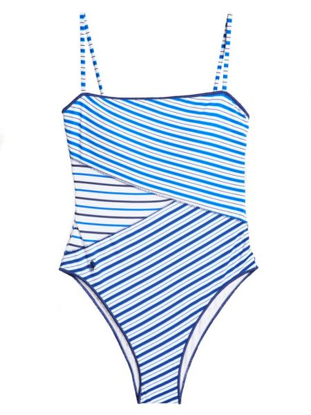 Niebieski strój kąpielowy Polo Ralph Lauren