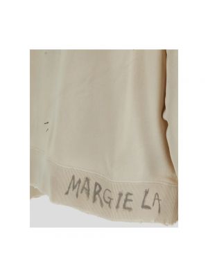 Sudadera de algodón Maison Margiela beige