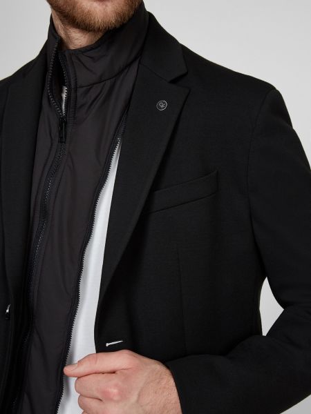 Піджак з джерсі Calvin Klein чорний