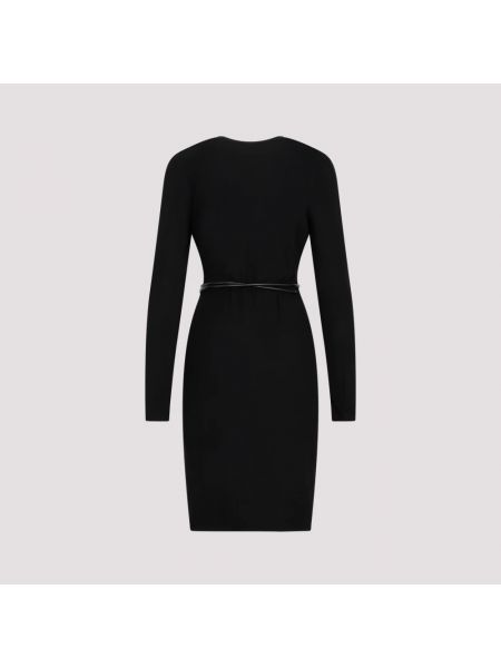 Kopertowa sukienka Tom Ford czarna