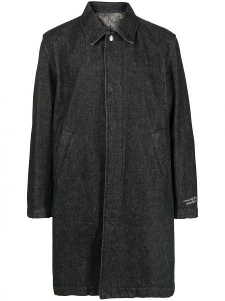 Manteau à imprimé Undercover noir