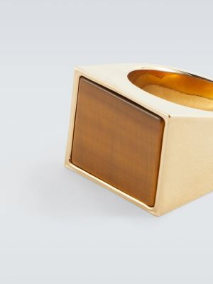 Gyűrű Dries Van Noten aranyszínű