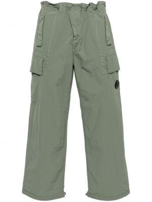 Pantaloni cu picior drept C.p. Company verde