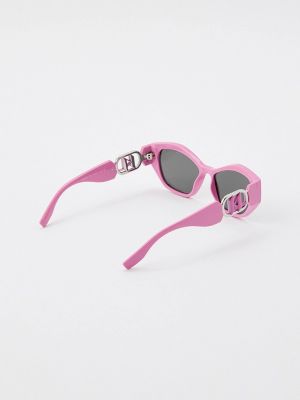 Очки солнцезащитные Karl Lagerfeld розовые