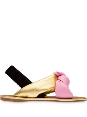 Sandaler med reim Miu Miu rosa