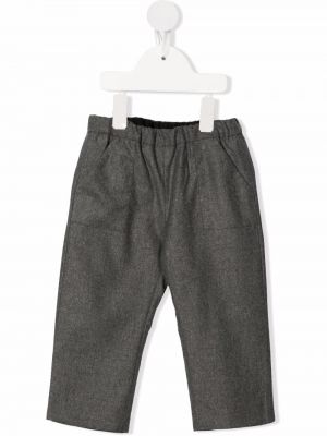 Pantaloni chino slim fit Bonpoint grigio