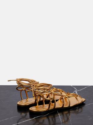 Dabīgās ādas sandales Valentino Garavani