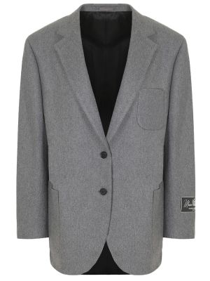 Шерстяной пиджак Maison Bohemique серый