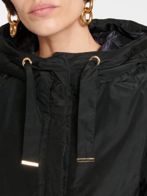 Prešívaná páperová bunda Max Mara čierna