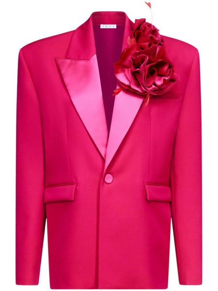 Overdimensioneret blomstret blazer Area