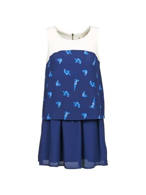 Mini šaty Naf Naf modré