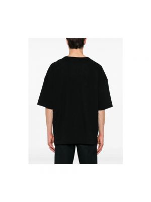 Camiseta de tela jersey Lemaire negro