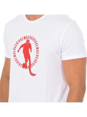 Camiseta manga corta de cuello redondo Bikkembergs