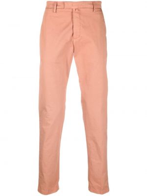 Памучни chino панталони Briglia 1949 розово