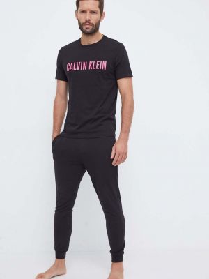 Pidžama Calvin Klein Underwear ljubičasta