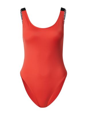 Jednodielne plavky Calvin Klein Swimwear červená