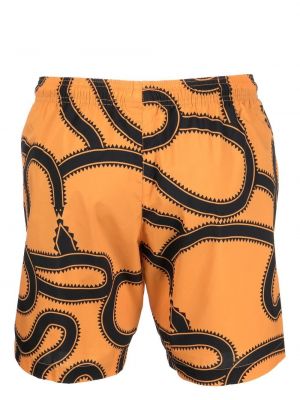 Shorts à imprimé à motif serpent Marcelo Burlon County Of Milan