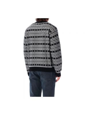 Jersey de lana a rayas de tela jersey Kenzo negro