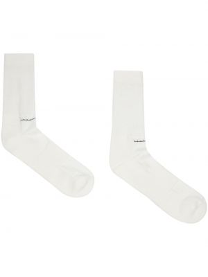 Κάλτσες με κέντημα Random Identities λευκό