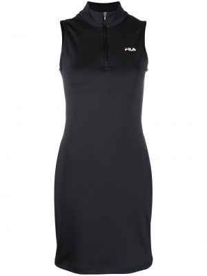Приталене Сукня з логотипом Fila, чорне