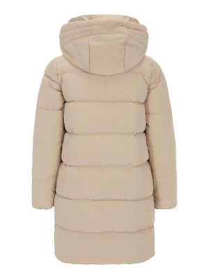 Žieminis paltas Only Petite smėlinė