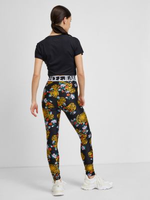 Leggings Versace Jeans Couture fekete