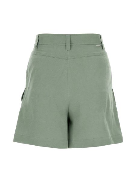 Pantalones cortos de viscosa Woolrich verde