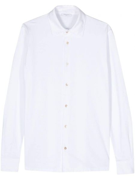 Памучна риза Boglioli бяло