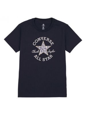Camiseta leopardo Converse negro