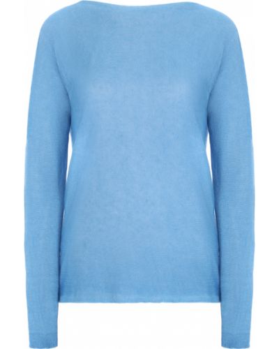 Голубой льняной свитер 120% Lino