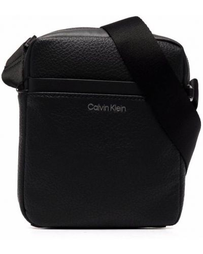 Кожаная мессенджер сумка Calvin Klein