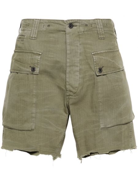 Cargo shorts mit fischgrätmuster Polo Ralph Lauren grün