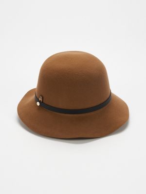 Sombrero de lana bootcut Aranda beige