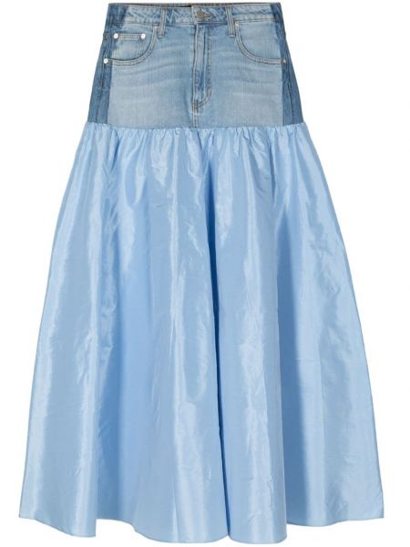 Dlhá sukňa Cynthia Rowley modrá