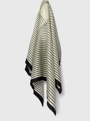 Шелковый шарф Sisley бежевый