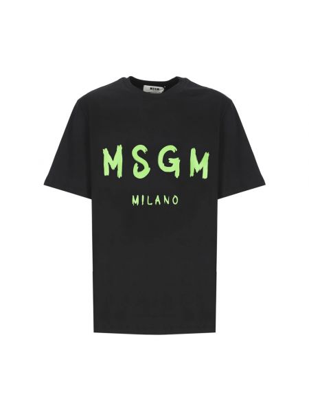 T-shirt Msgm schwarz