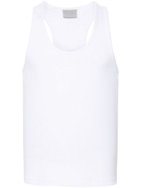 Tanktop med broderier Vtmnts hvid