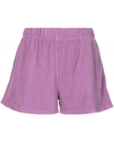 Terciopelo pantalones cortos Suzie Kondi violeta