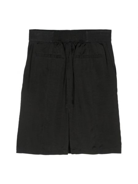 Mini falda Saint Laurent negro