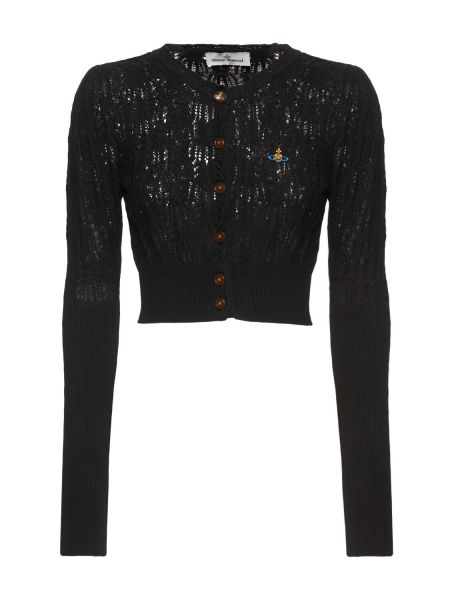 Openwork cardigan Vivienne Westwood svart