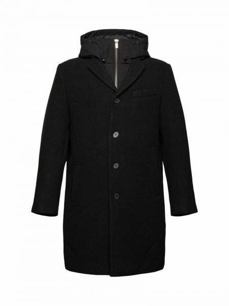Krótki płaszcz Esprit Collection czarny
