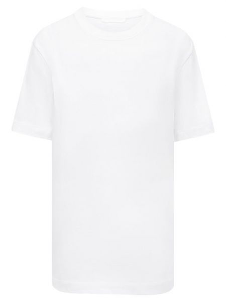 Хлопковая футболка Helmut Lang белая
